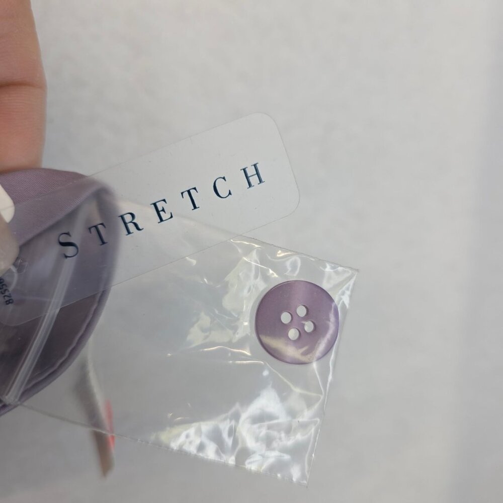 Pendleton Citywear Button Down Blouse M Lilac Ruc… - image 11